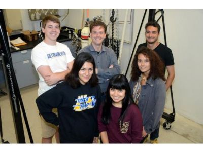 Professor Leigh Hargreaves and his research group