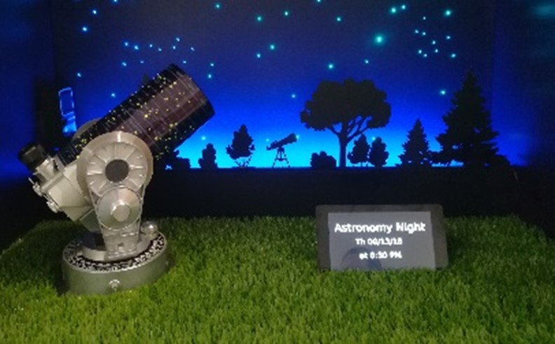 astronomy display