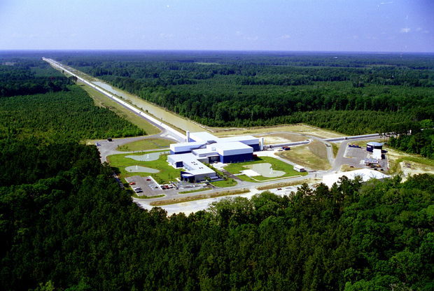 gravitational-wave detector in Livingston, Louisiana.